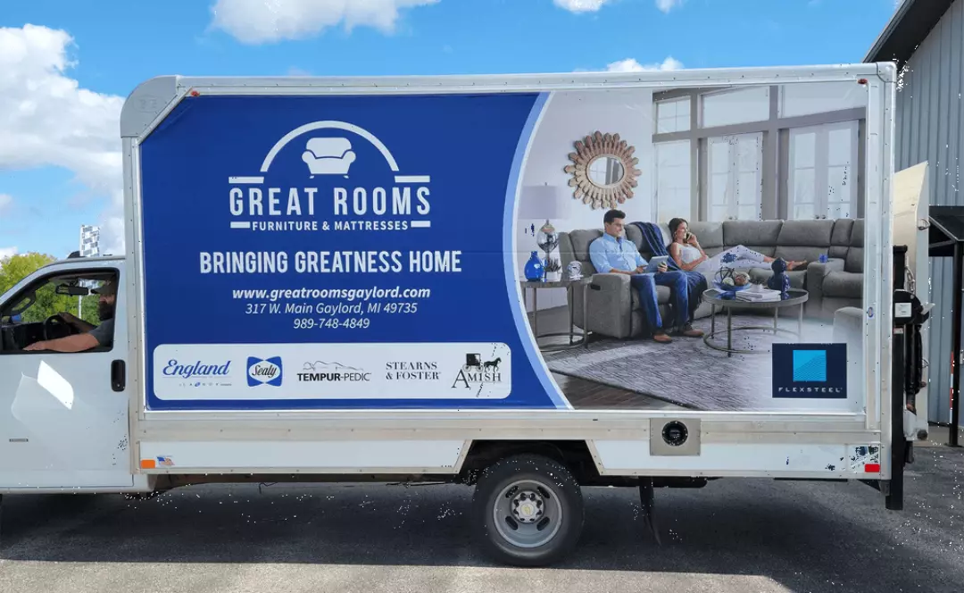 Mobile Billboard Truck | Custom Truck Decals