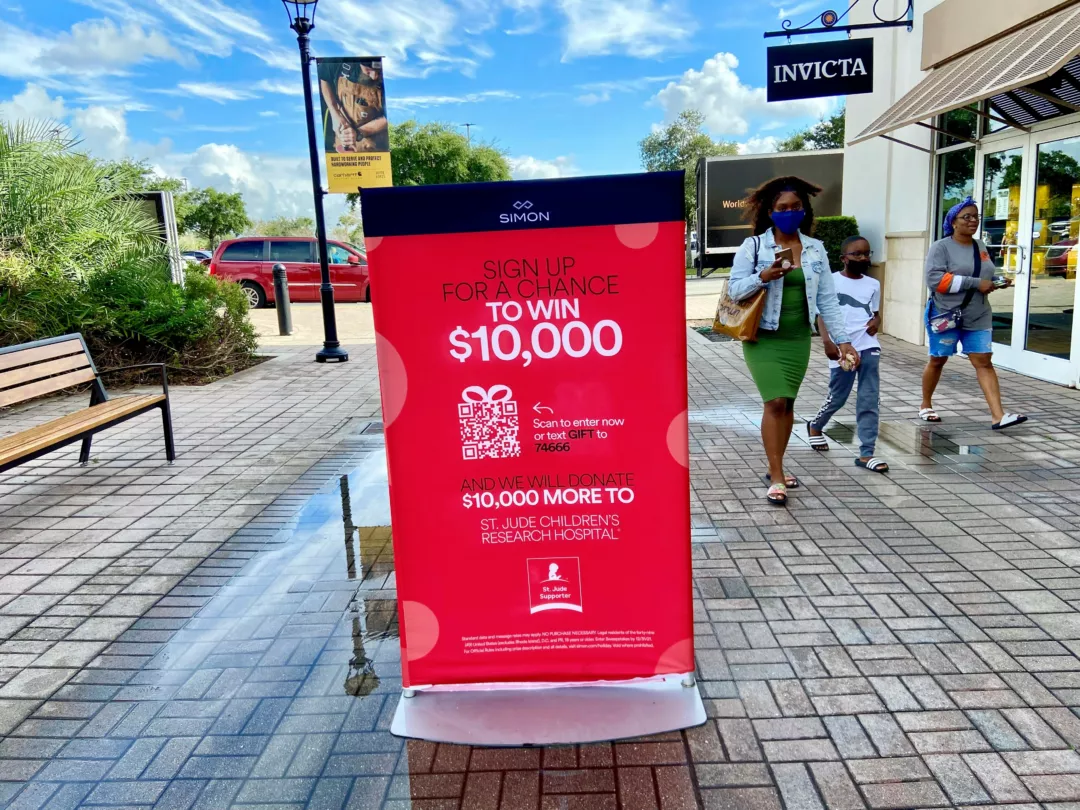 Free Standing Banner | Standalone Banner Advertisement