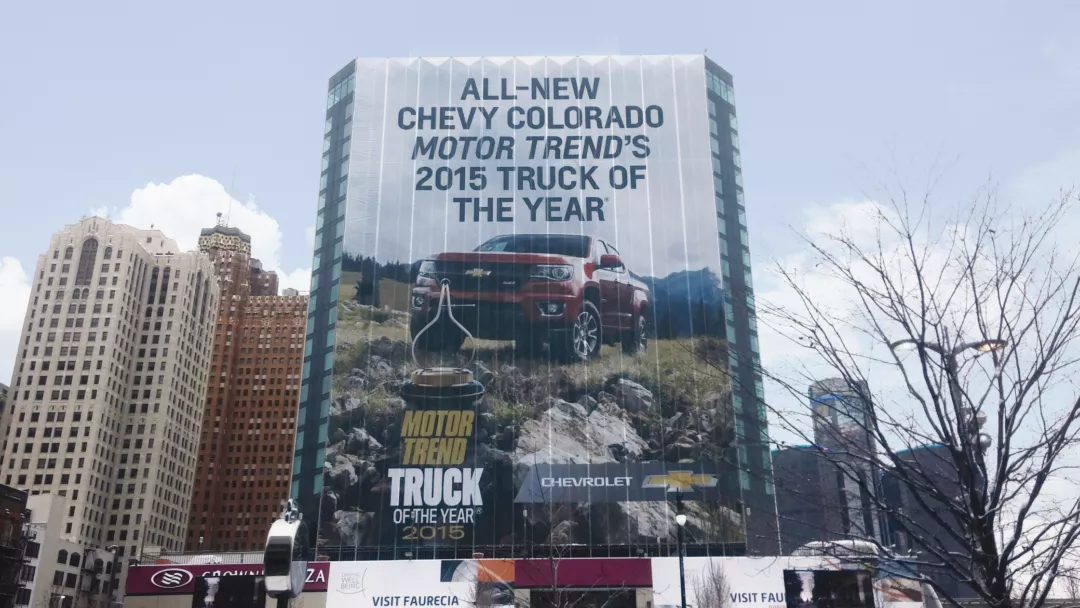 Building Wrap Advertisement | Large Mesh Banner