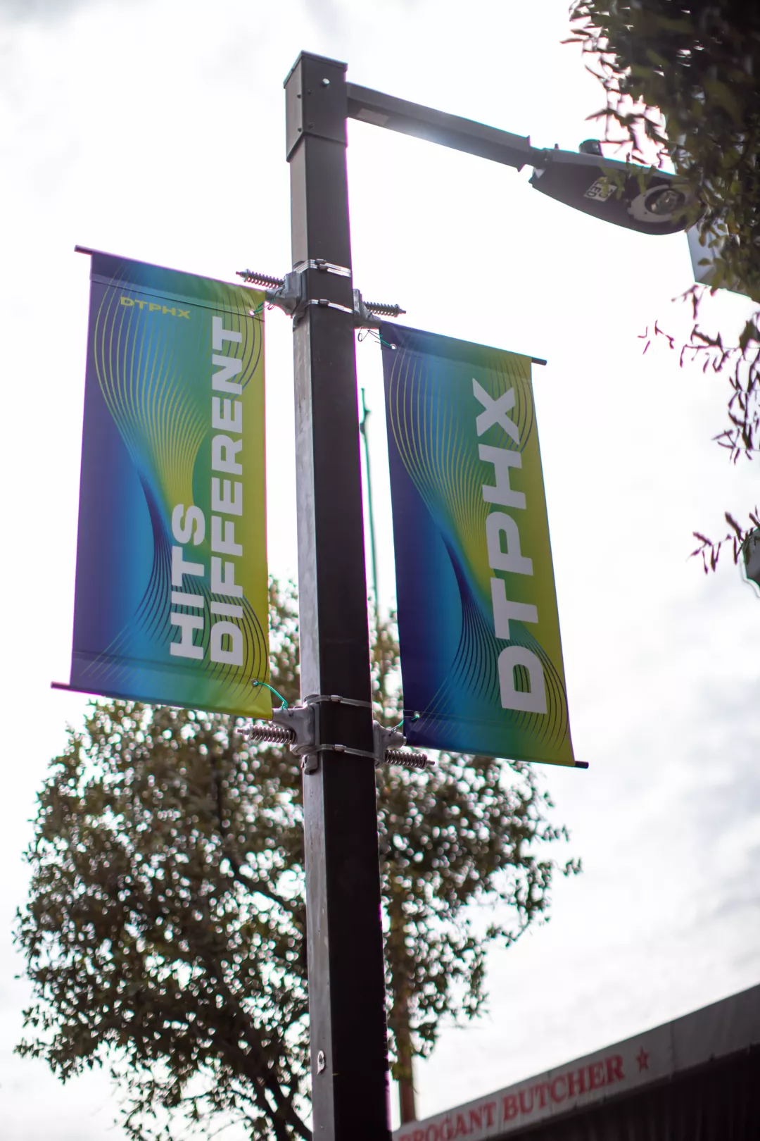 Light Post Banners and Brackets | City Pole Banners