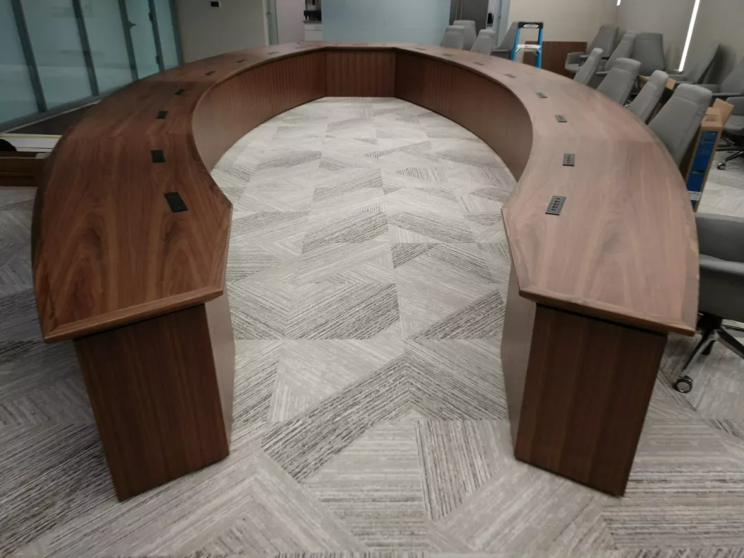 Expandable Conference Table at Spectrum Health | Britten WoodWorks