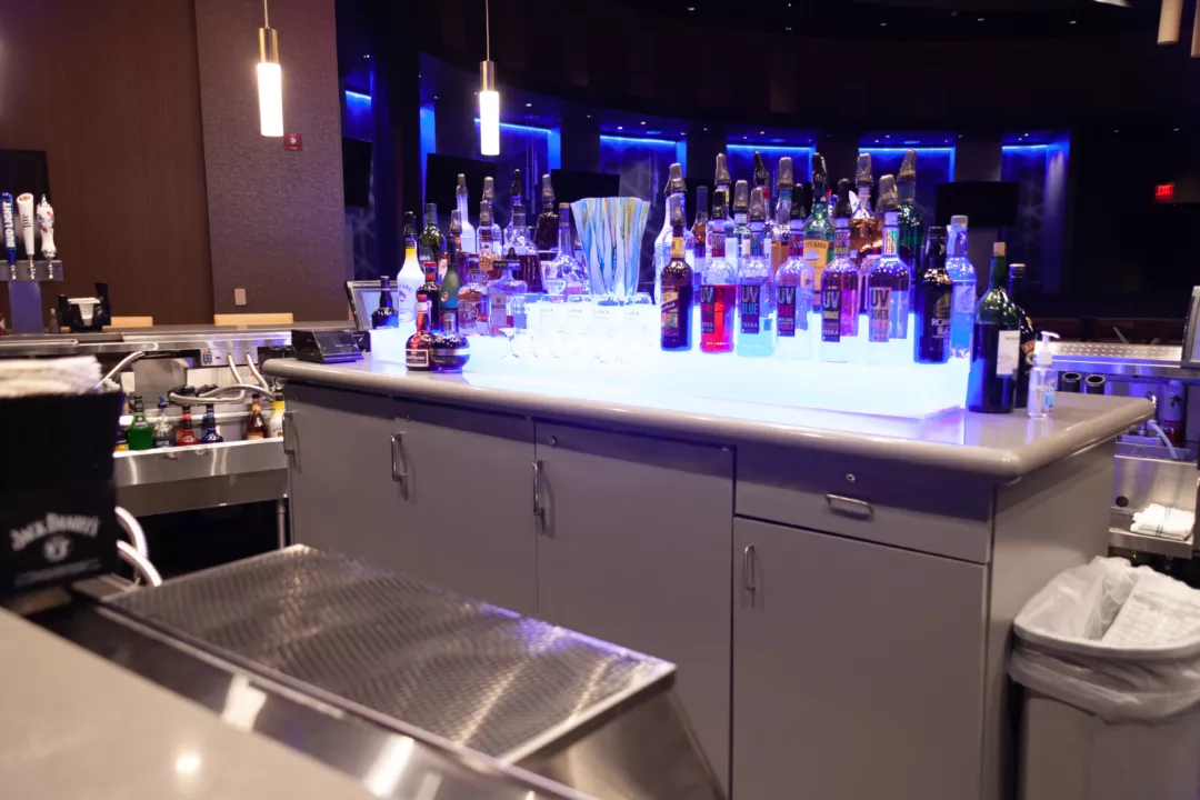 Sports Bar Custom Cabinetry | Britten Fabrication