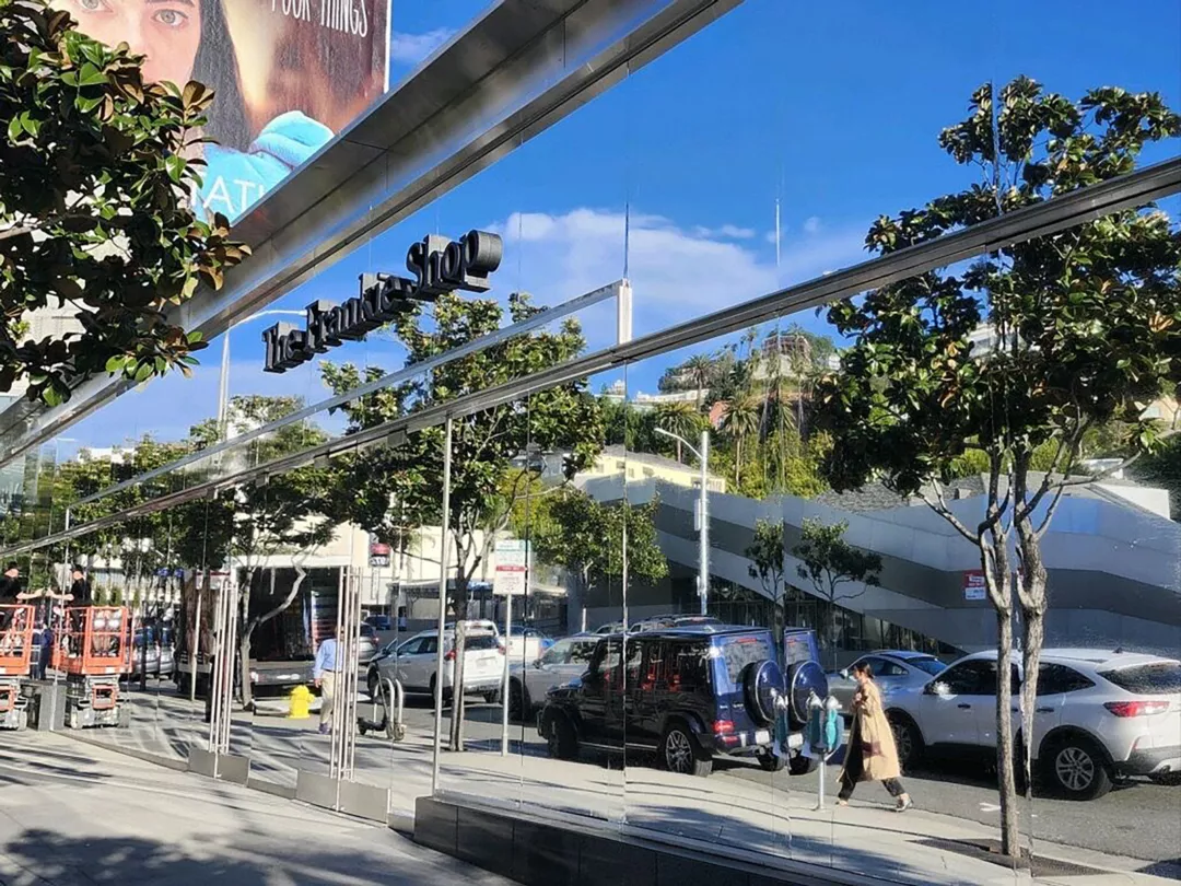 Pop Up Storefront | Mirrored Storefront Window Decal