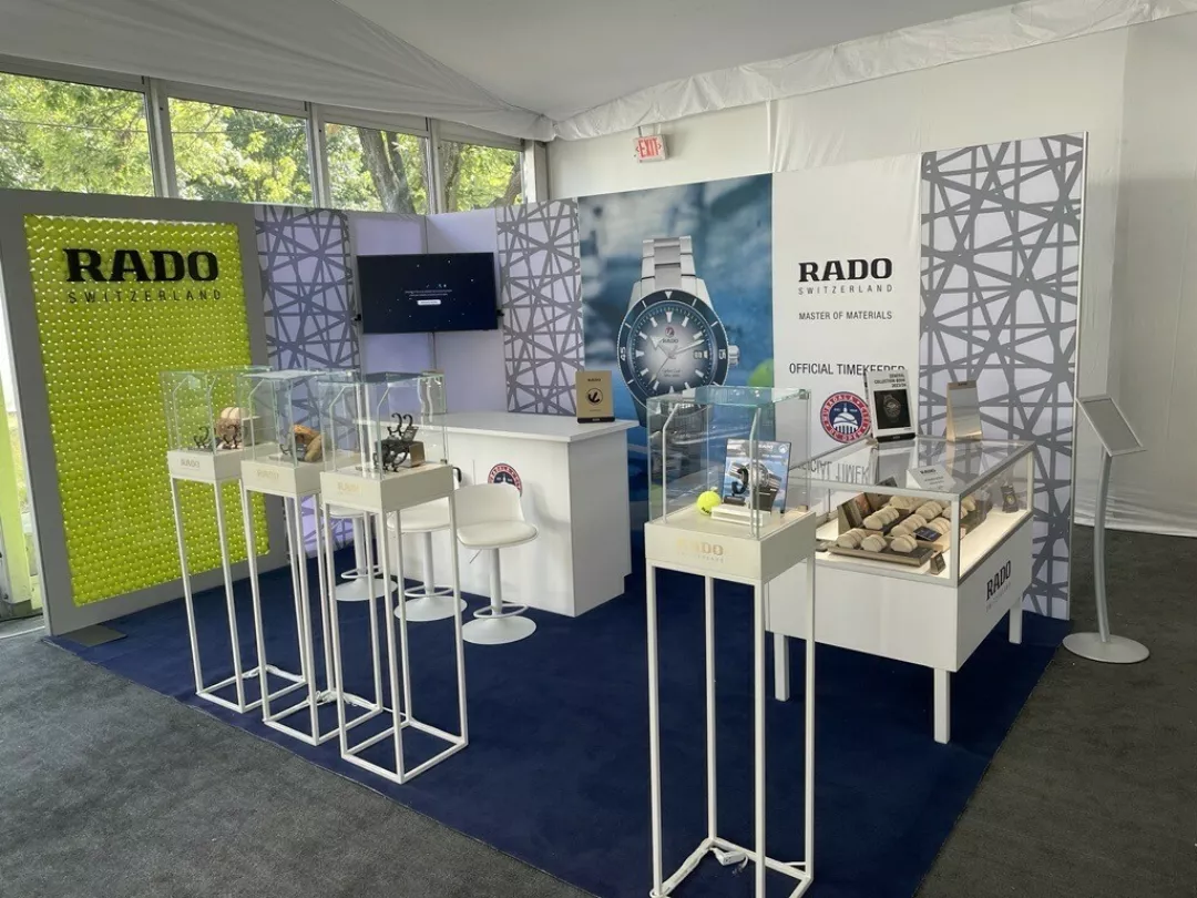 Custom Display Tables for Tradeshow | Rado Booth