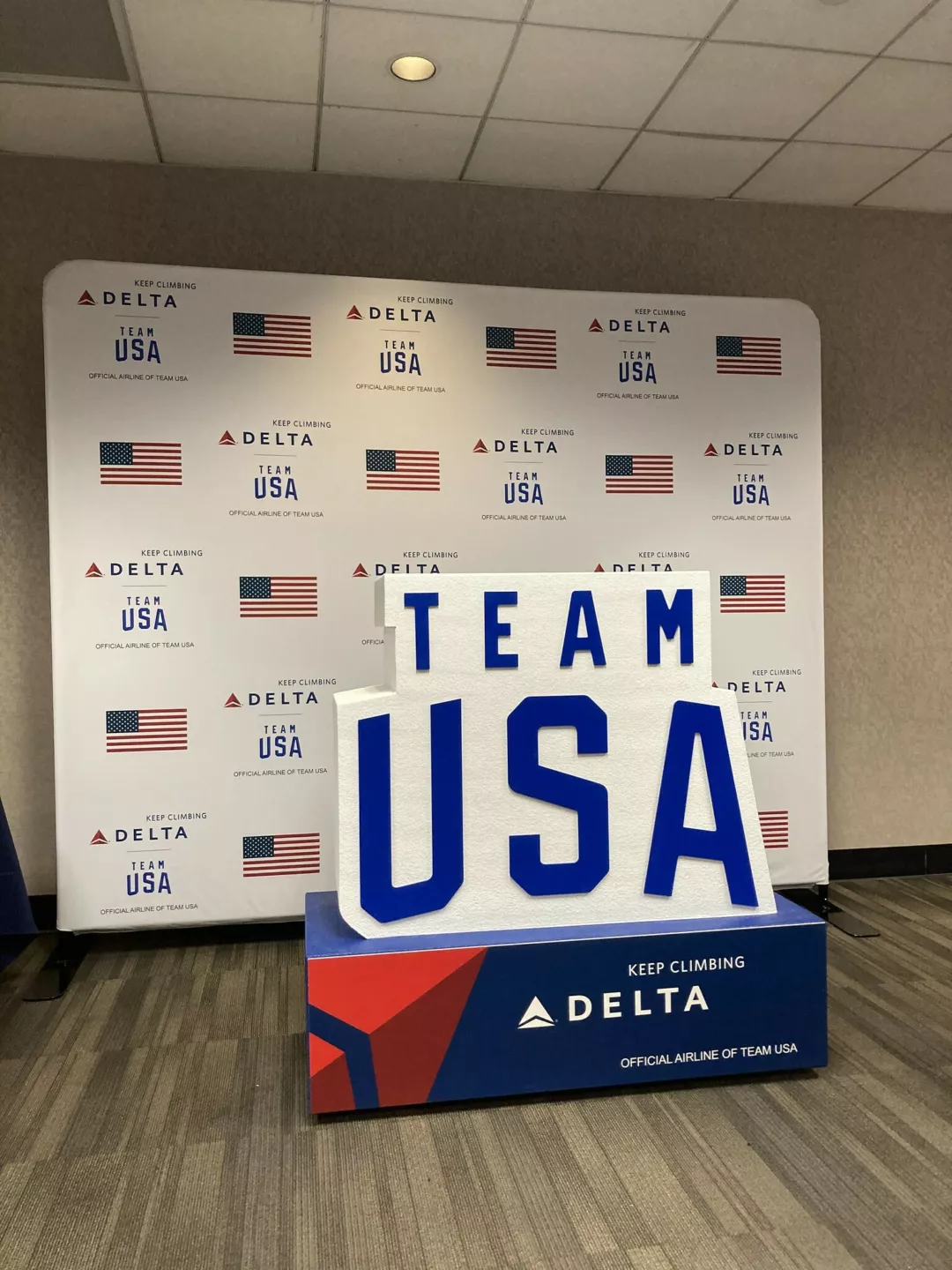 Delta USA Event Backdrop