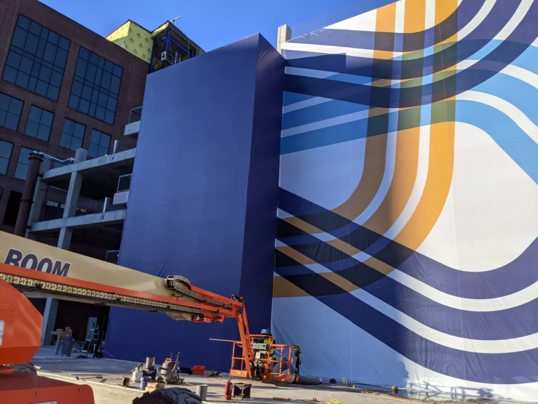 Building Wrap Installation | Large Scale Building Graphics