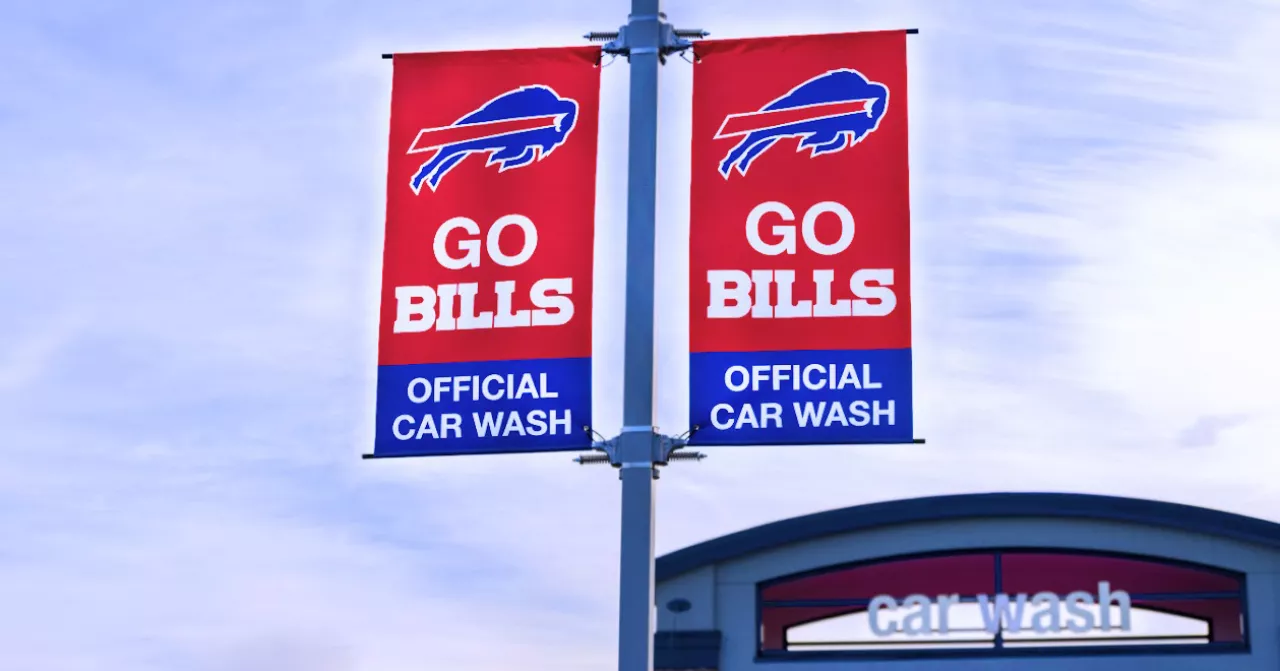 Sponsored Pole Banner Flags | BannerSaver Weather Resistant Banner Brackets