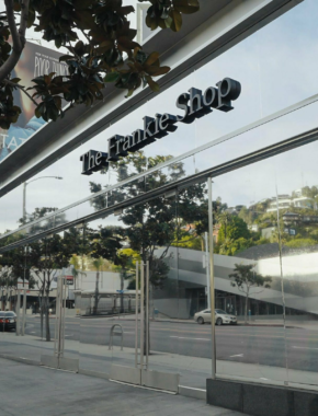 Mirrored Store Window Graphic | Custom Window Decals