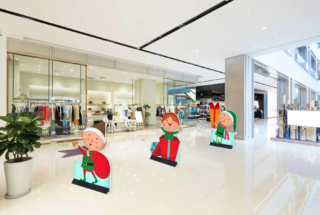 Holiday Retail Cutouts | Retail Display Ideas