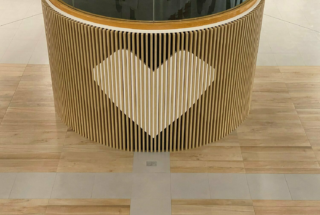 Custom Rounded Slat Wall | CVS Custom Signage