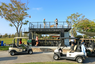 Arrowood Golf Course Pop-Up Food Stand with Rooftop Deck