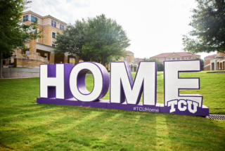 3D Foam Letters | University Selfie Sign