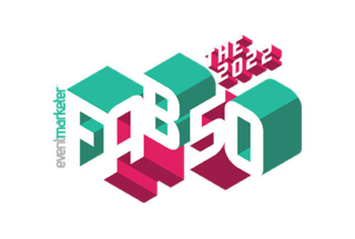 Logo for Fab 50 2022 by Eventmarketer