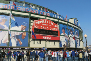 Wrigley Field Mesh Marquee