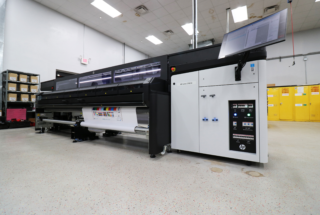 HP2700 Printer Printing a Color Test Page