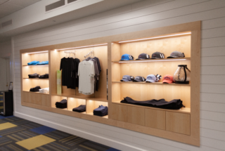 LED Lit Retail Shelving and Storage Unit | Custom Retail Shelving and Storage