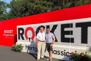 Rocket Mortgage Classic Golf Ball Wall | Custom Event Sponsor Displays