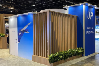 Wooden Slat Wall | Custom Trade Show Booth