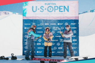 Step and Repeat Backdrop | Burton US Open