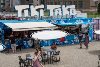 Outdoor Pod Park Restaurant | Pop-Up Container Restaurant