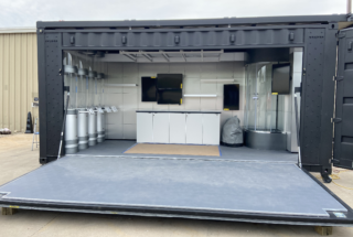 Mobile Showroom Shipping Container | Mobile Shipping Container Space