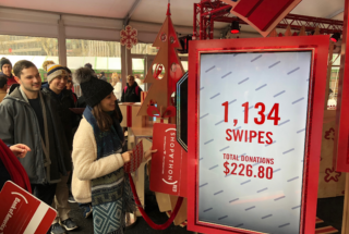 Octagon Bank of America Product RED Rube Goldberg Machine | Custom Event Space