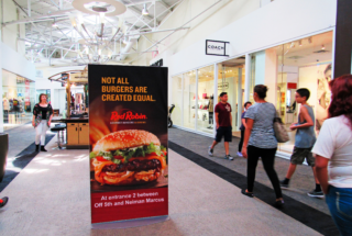 Infinity Banner Frames | Borderless Mall Standee