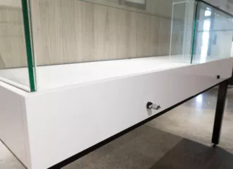 Modern Glass Display Cabinet | Display Table for Retail