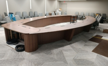 Retractable Conference Table at Spectrum Health