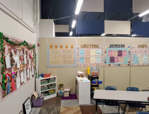 Temporary Walls for Schools | Freestanding Partition Walls