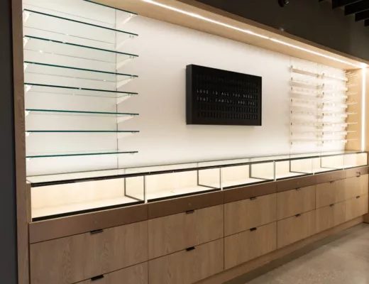 Retail Wall Display | Custom Wooden Product Displays