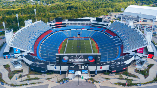 Buffalo Bills Stadium from above