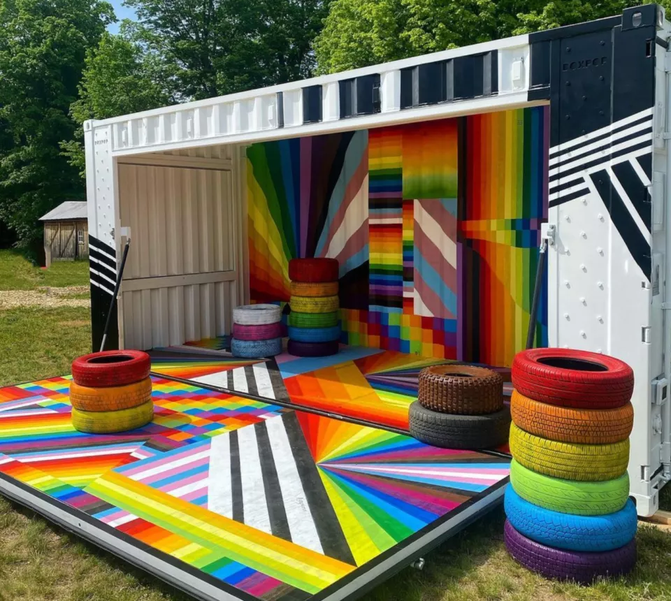 Up North Pride BoxPop Shipping Container | Britten BoxPop Containers