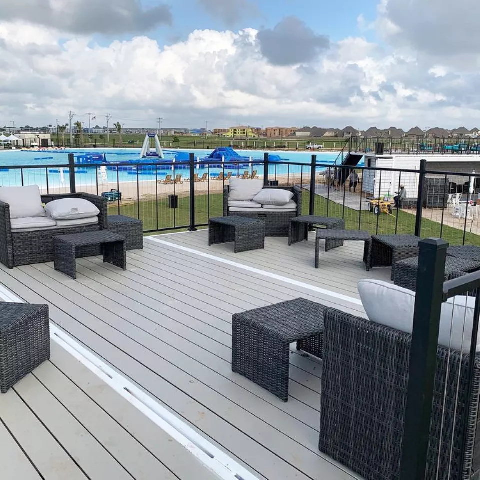 Rooftop Lounge Area | BoxPop Custom Shipping Containers