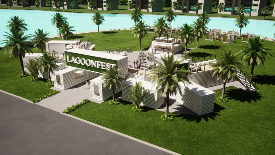 Lagoonfest Event Activation | Planning Render