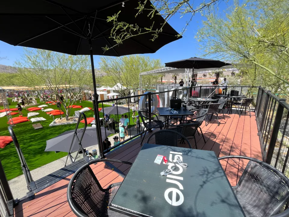 Event Booth with Rooftop Deck | Britten BoxPop Shipping Containers