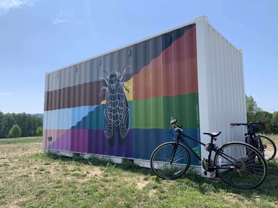 Custom Painted BoxPop for Up North Pride TC | Farm Club Design