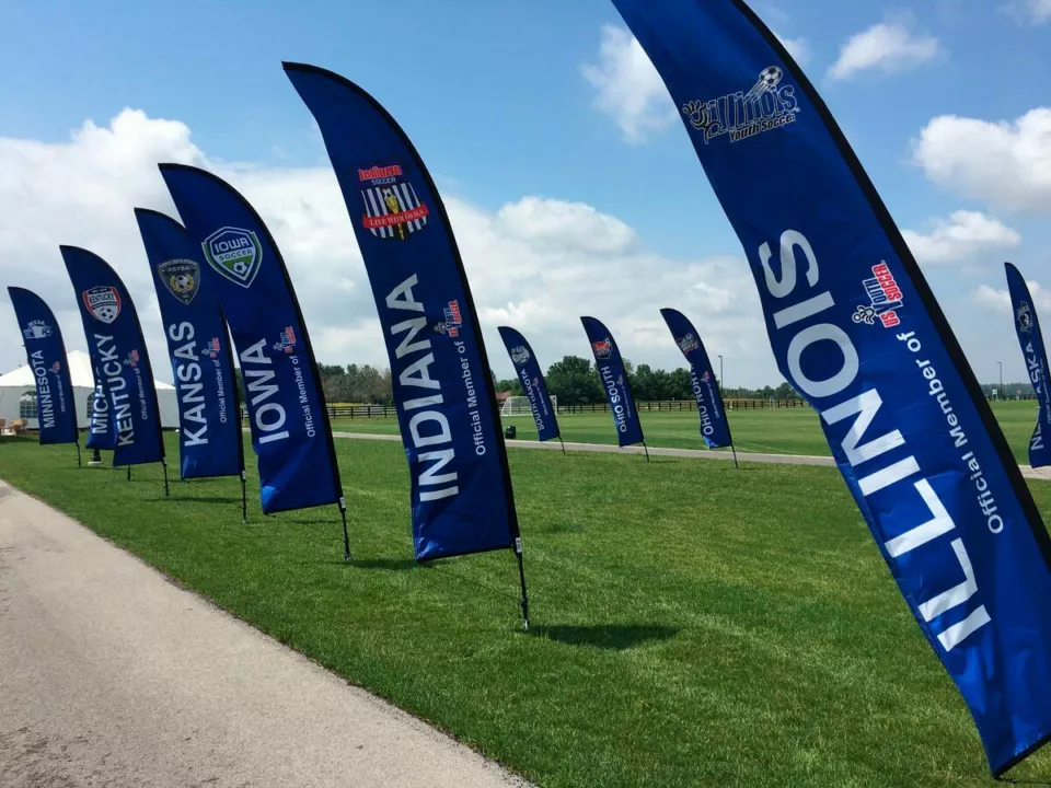 Custom Printed Feather Flags | Branded Feather Flags
