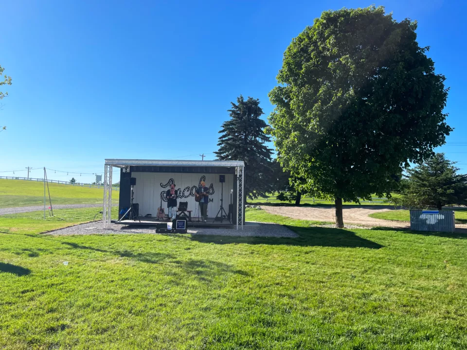 Jacobs Farm Stage Pop Up | Custom Shipping Container