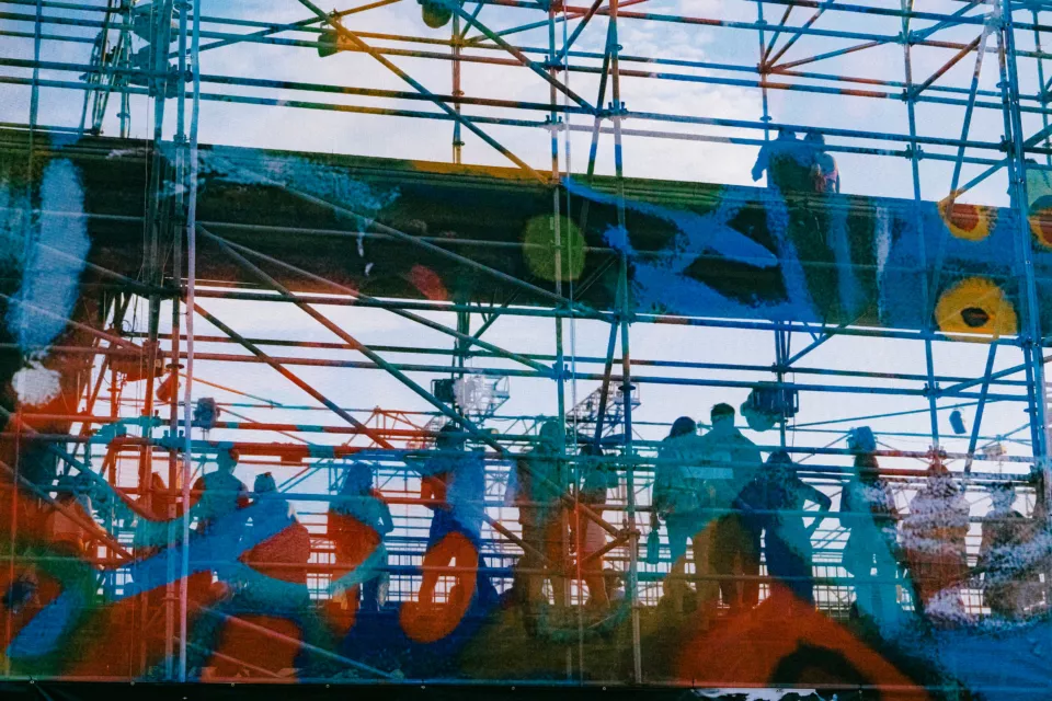 Semi-Transparent Mesh | Scaffolding Wrap