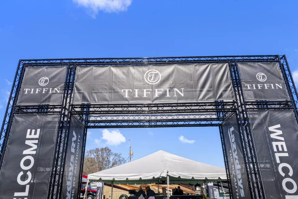 Event Truss Entryway | Sponsored Entry Arch for Events