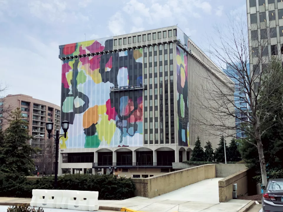 Building Wrap for Aging Buildings | City Beautification