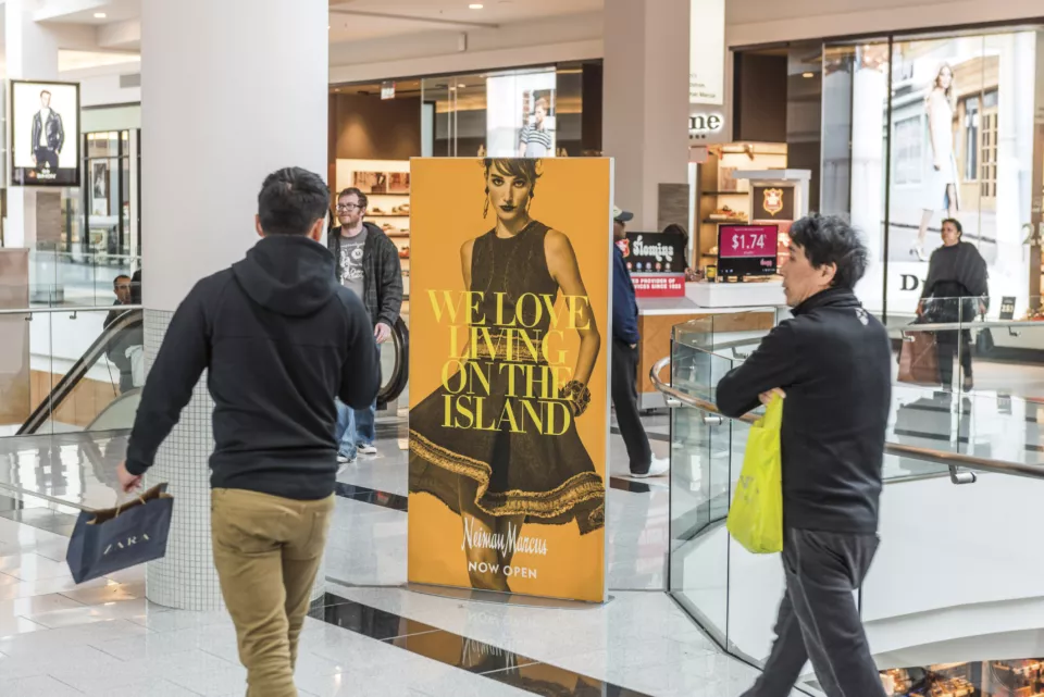 Tension Fabric Standee With Custom Printed Banners