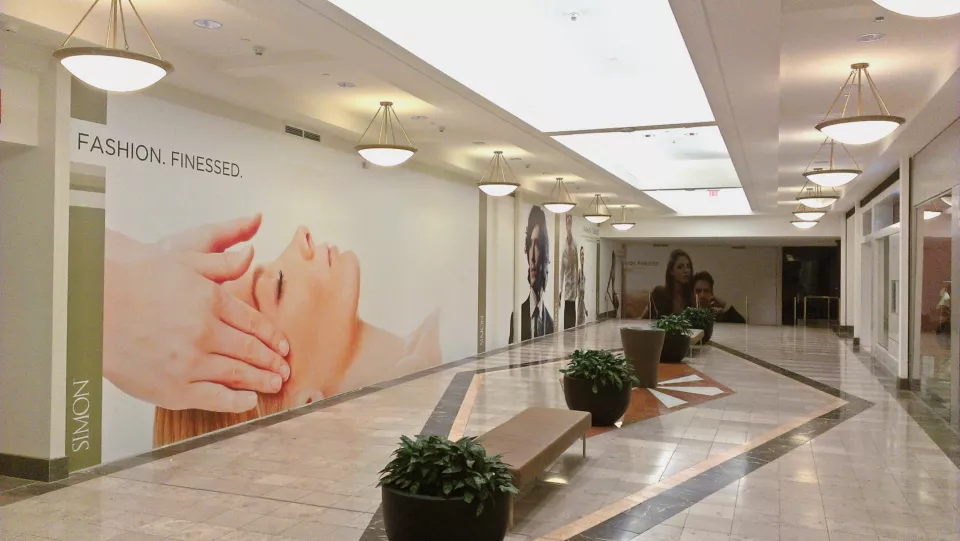 Large Scale Construction Walls | Temporary Walls with Decal