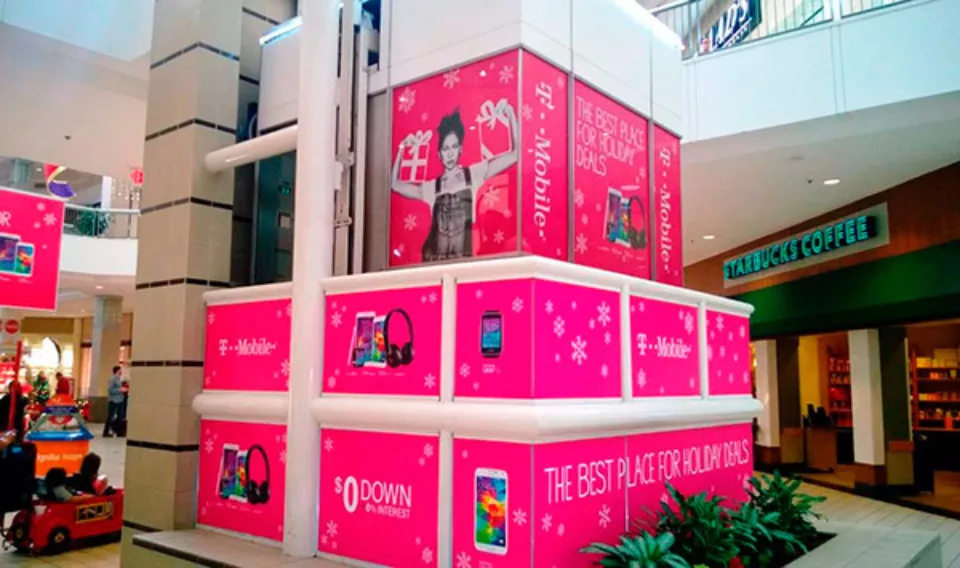 Temporary Walls with Advertisement | Easy Install Modular Walls