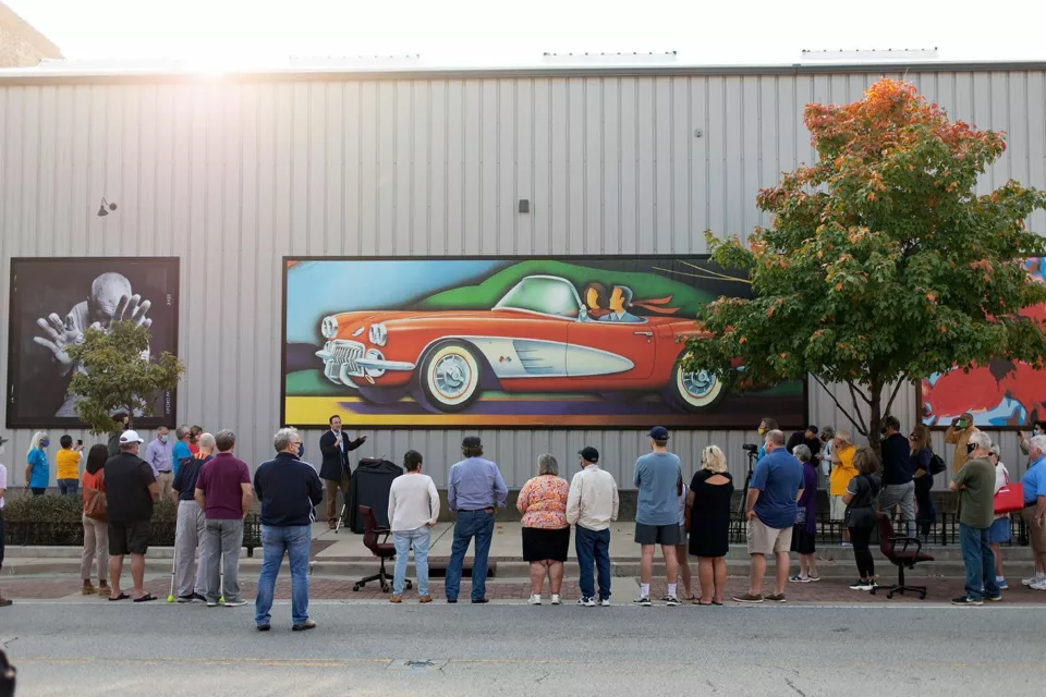 BannerStretch Wide Outdoor Banner System | Weather Resistant Wall Mounted Banners