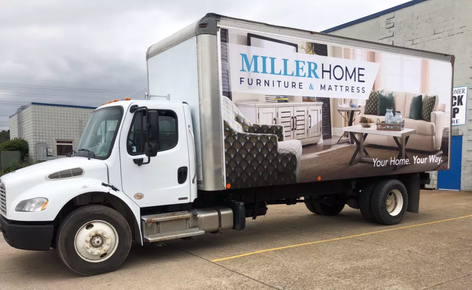Vinyl Truck Decal | Moving Billboards