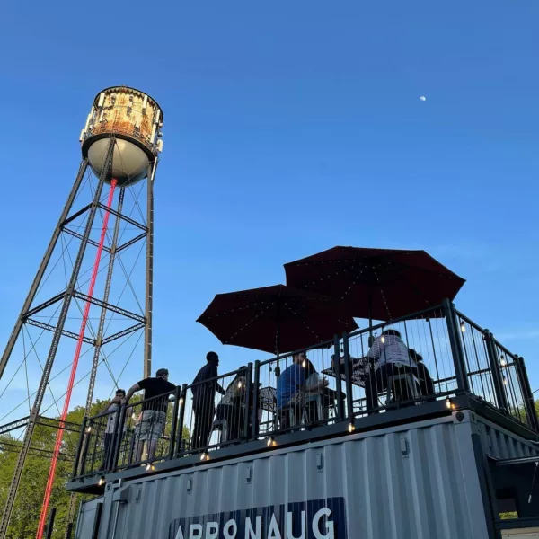 Outdoor Bar with Rooftop Deck | Portable Bar