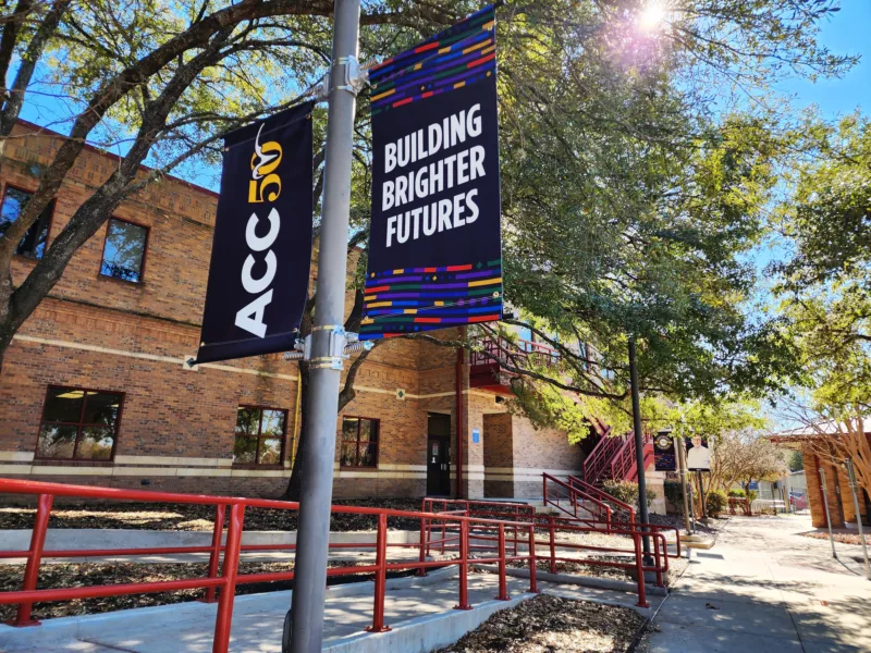 Pole Banners for Universities | Campus Light Pole Banners