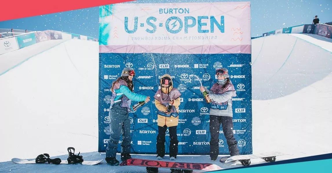 Step and Repeat Backdrop | Burton US Open